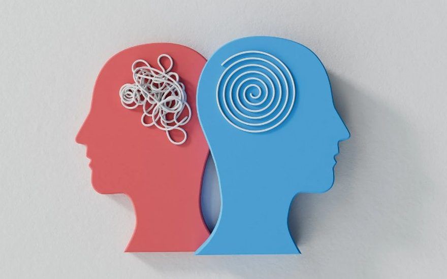El círculo de obsesión y compulsión del TOC Representación del círculo entre obsesión y compulsión en el TOC